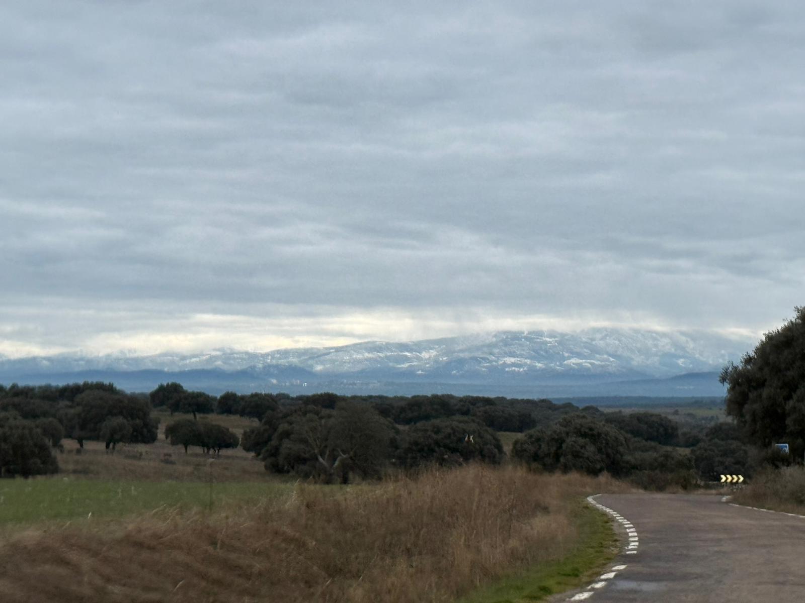 Nieve en Sierra de Béjar