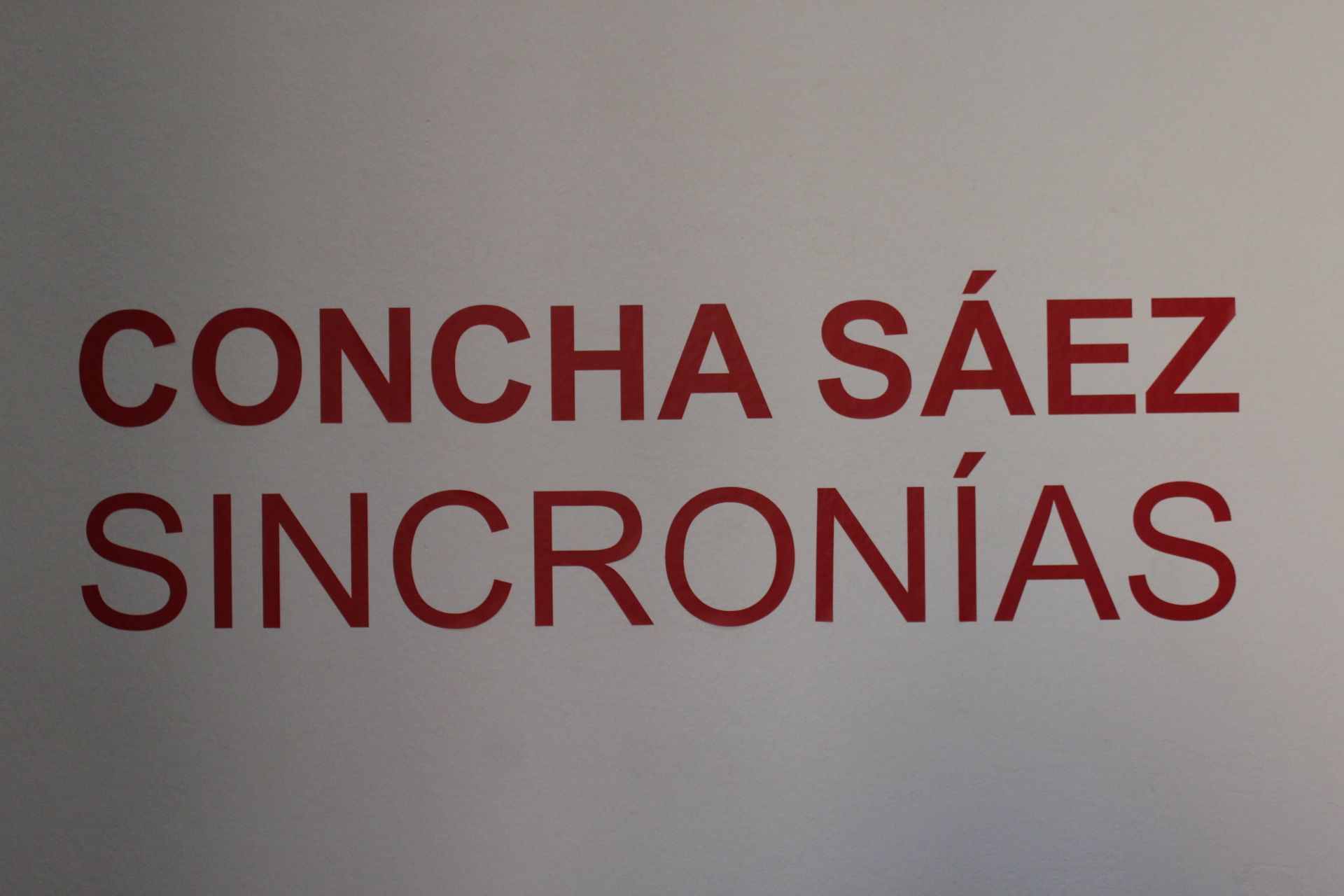 Exposición "Sincronías"