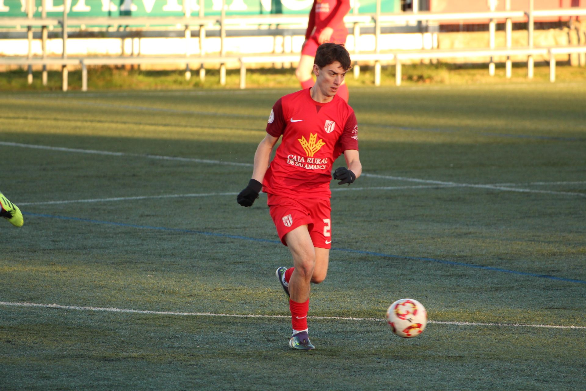 Mito, ante el Atlético Astorga | FOTO MÍKEL ANTÚNEZ