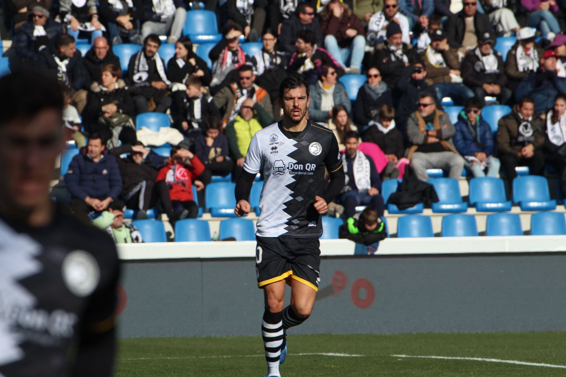 De la Nava, ante la Real B | FOTO MÍKEL ANTÚNEZ