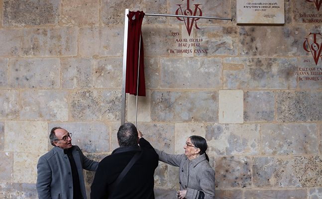 La Facultad de Filología homenajea al profesor Manuel Díaz y Díaz en el centenario de su nacimiento