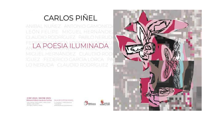 Exposición de fotografías ‘La poesía iluminada’ del autor Carlos Piñel. Biblioteca de la Casa de las Conchas