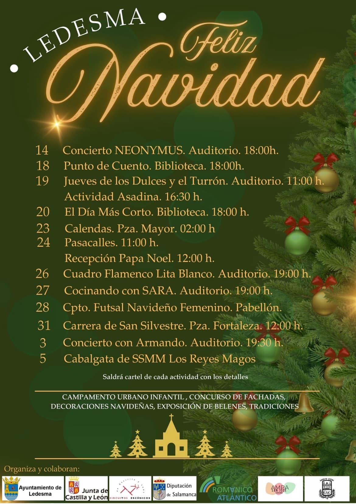 Ledesma, cartel Navidad 2024