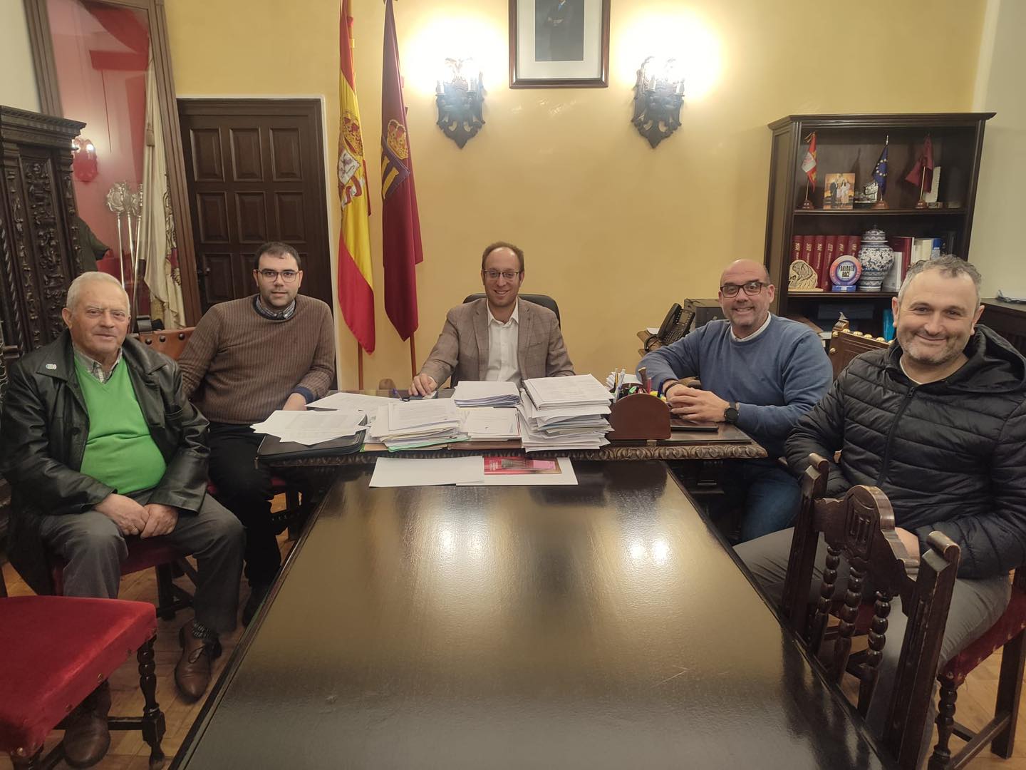 Reunión presupuesto del ejercicio 2025 en Ciudad Rodrigo. Foto Ayto. Ciudad Rodrigo