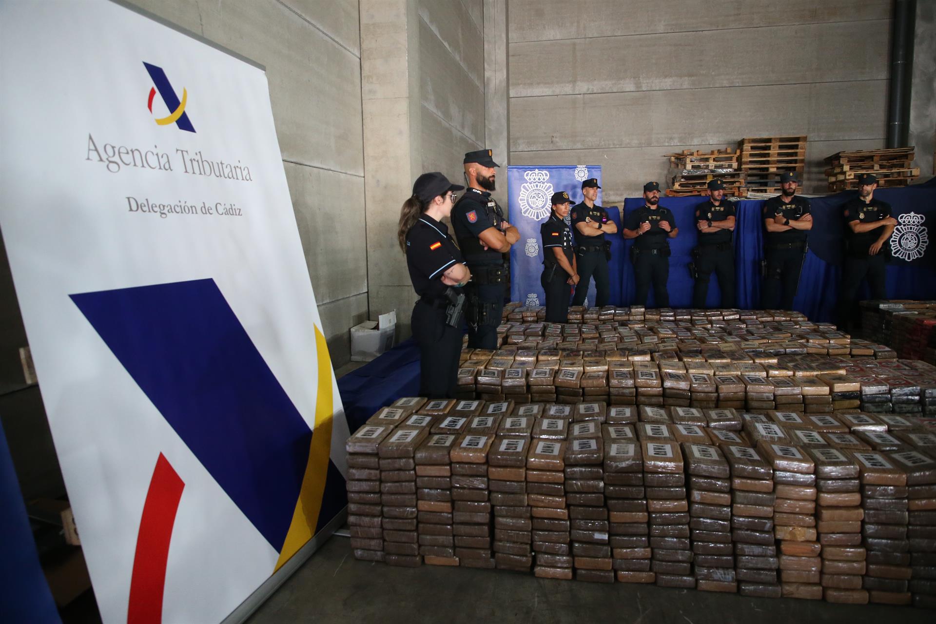 Paquetes de cocaína intervenidos en Algeciras (Cádiz) - Nono Rico - Archivo