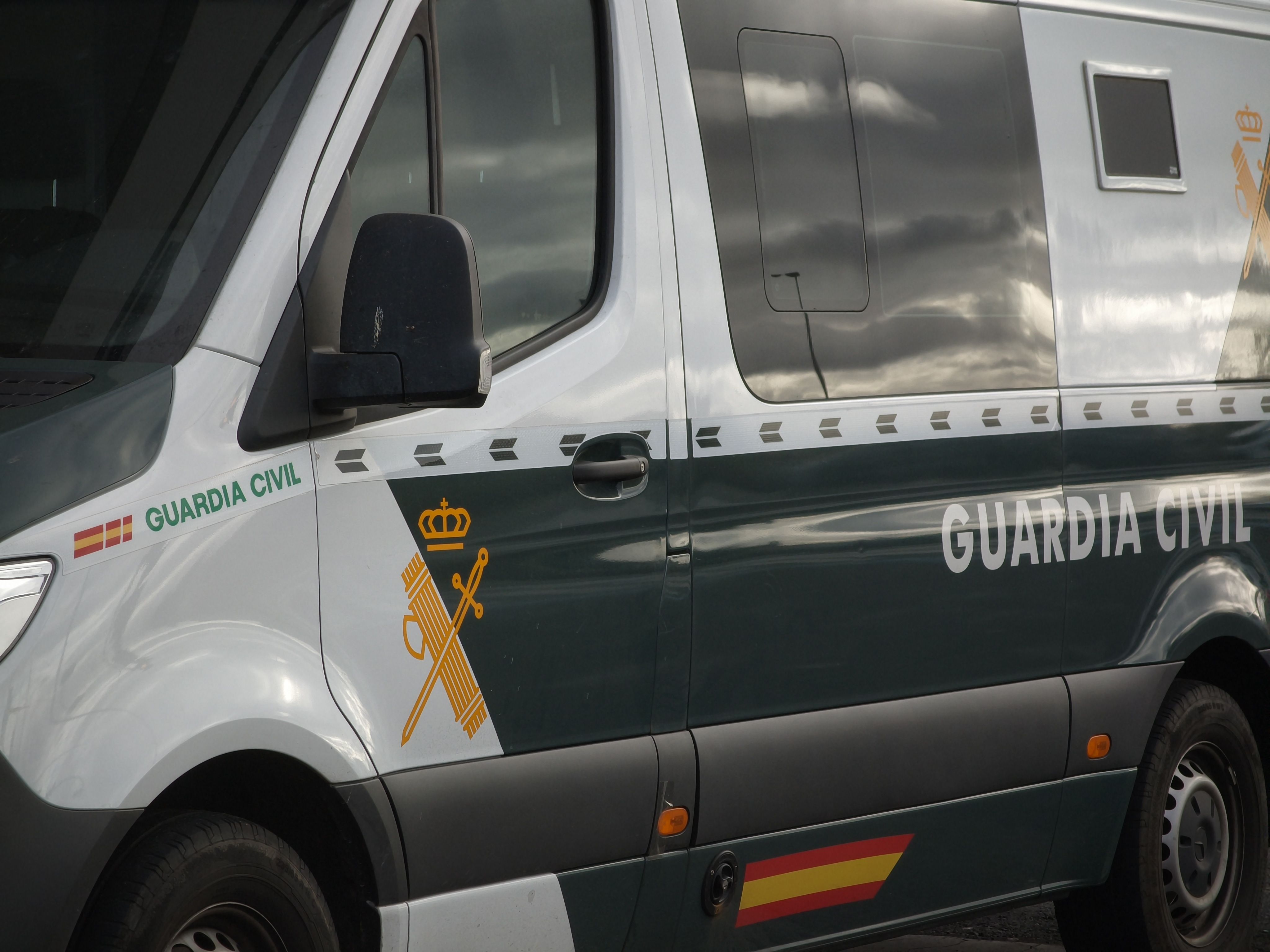 Guardia Civil en el hospital de Salamanca. Archivo.