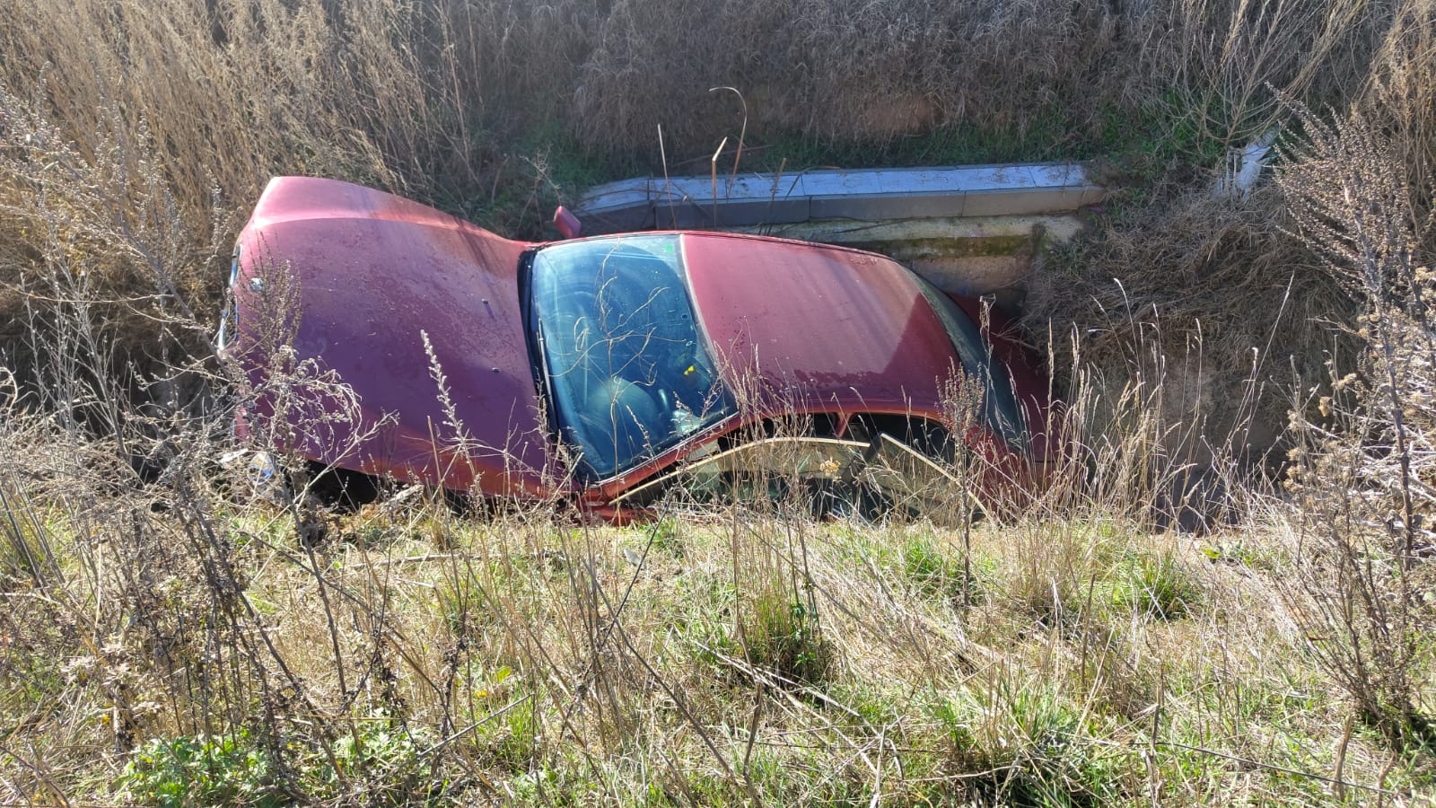 Accidente en Huerta