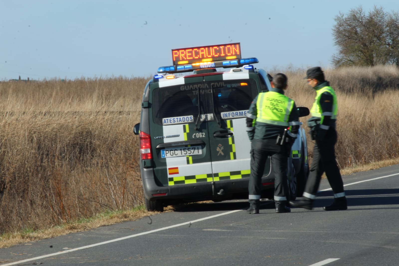 Accidente en Huerta