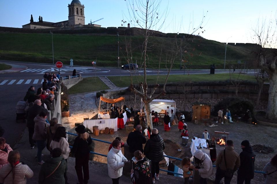 Nacimiento Viviente del Valle de San Martín en Ciudad Rodrigo, diciembre 2024