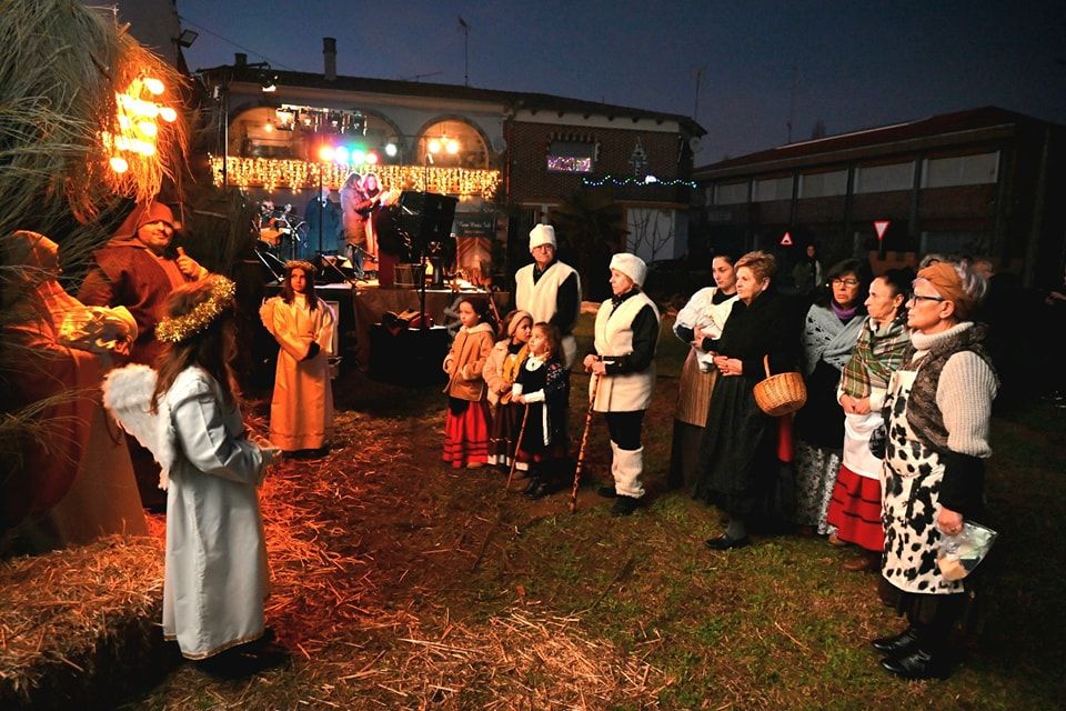 Nacimiento Viviente del Barrio Nuevo en Ciudad Rodrigo, diciembre 2024