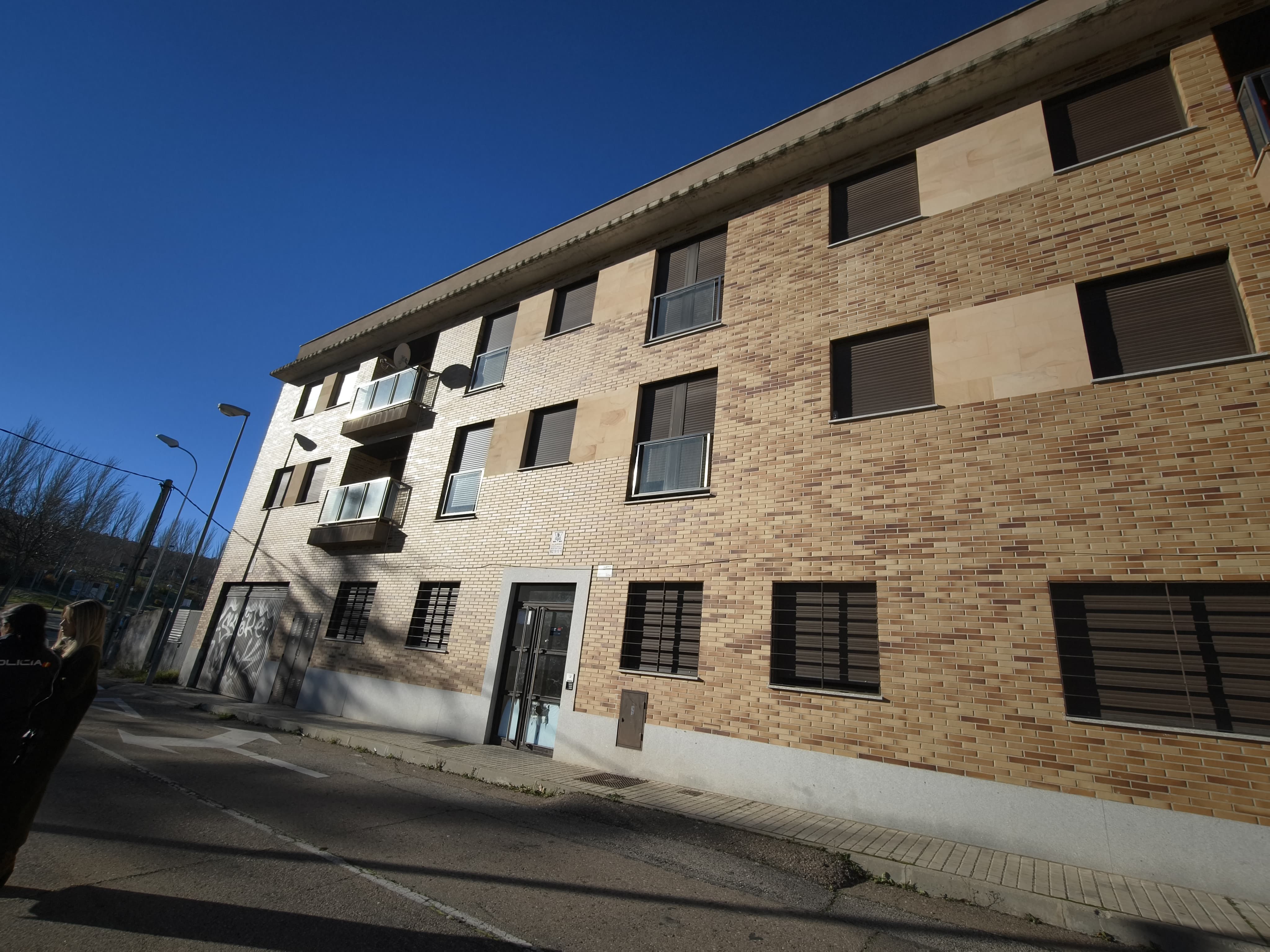 Vivienda de la mujer secuestrada en el barrio de Chamberí, en Salamanca, diciembre de 2024. Fotos S24H