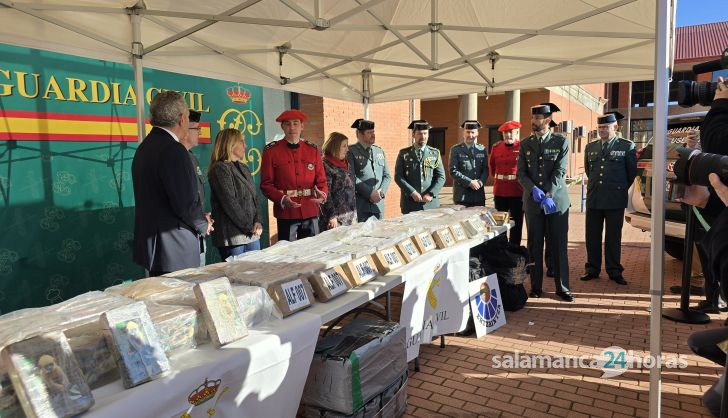 GALERÍA | Material incautado de la operación 'Ergu', en Robliza de Cojos