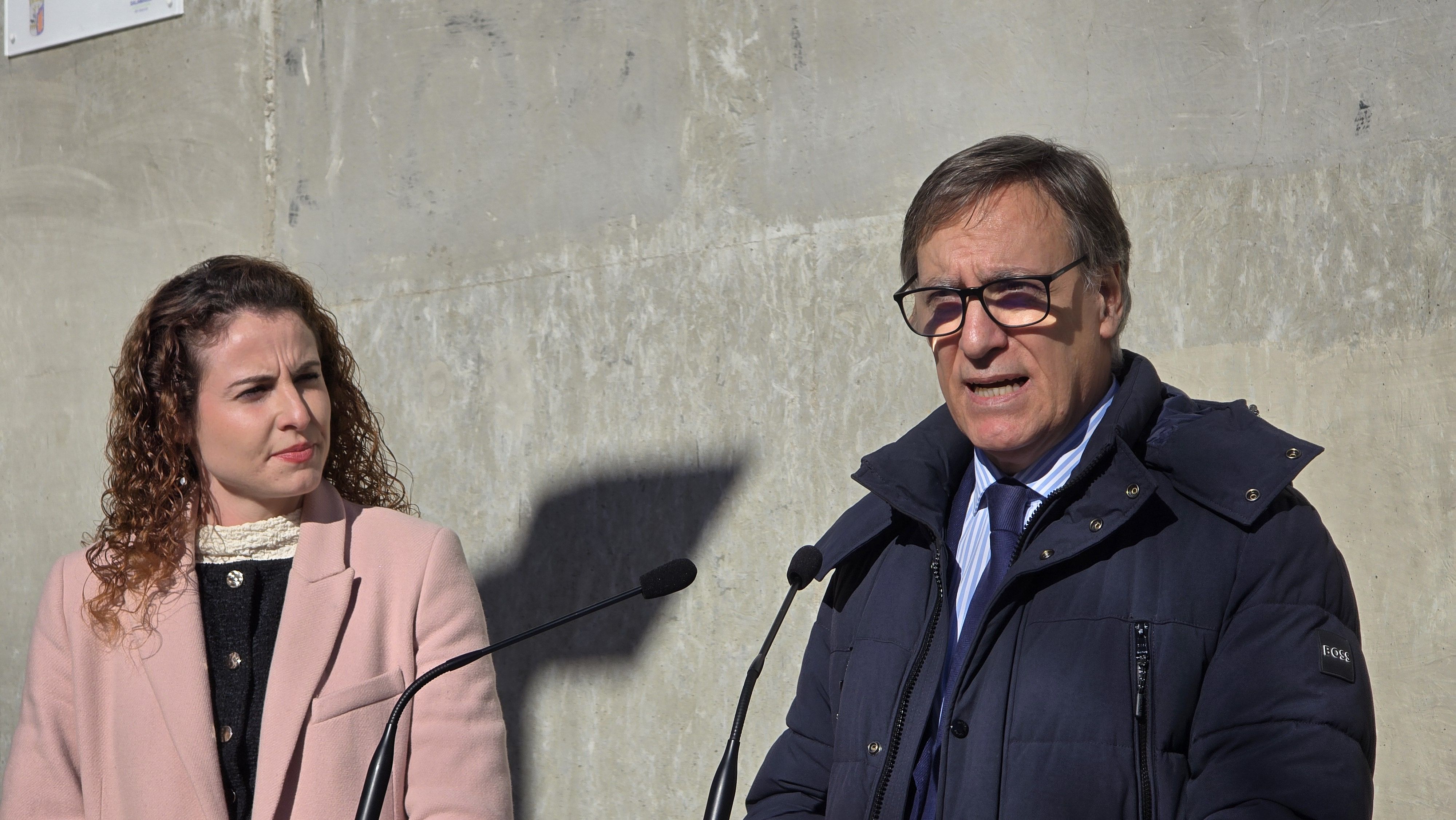 Inauguración de las placas a los deportistas olímpicos Mario García Romo y Lorena Martín