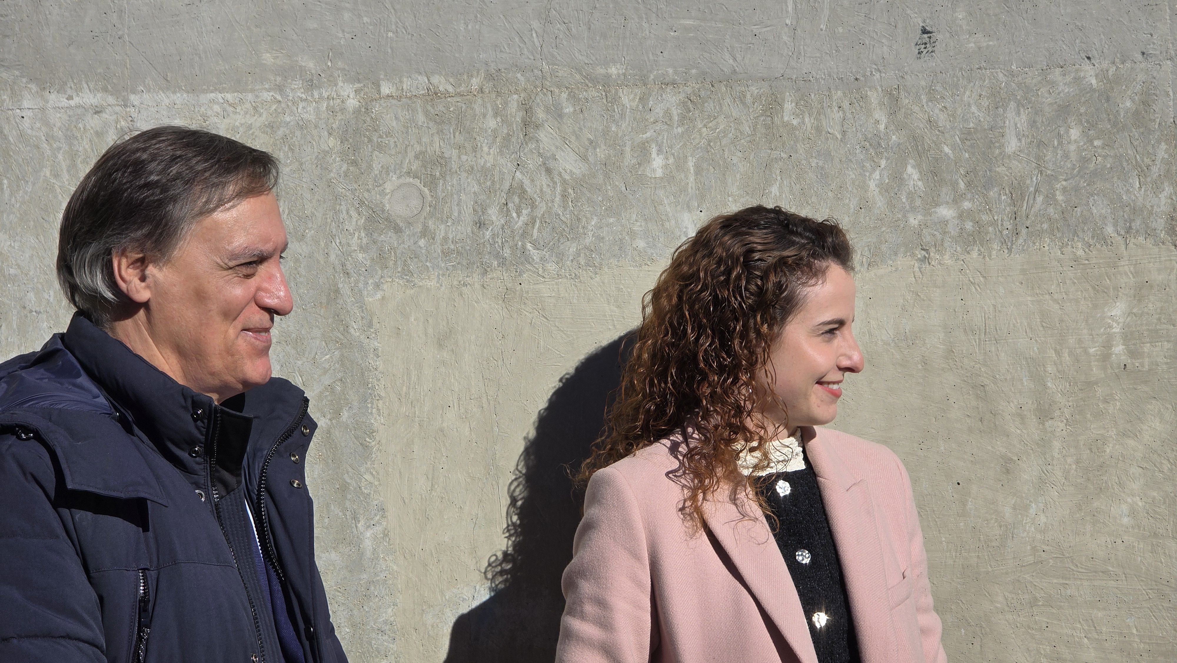 Inauguración de las placas a los deportistas olímpicos Mario García Romo y Lorena Martín