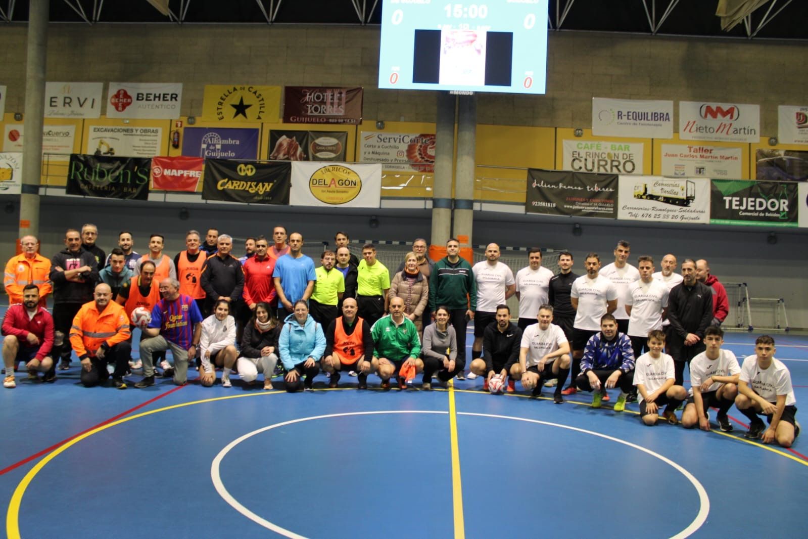 Torneo solidario por la Dana en Guijuelo. Foto Ayuntamiento de Guijuelo 