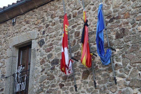 Incendio en una casa de Miranda del Castañar