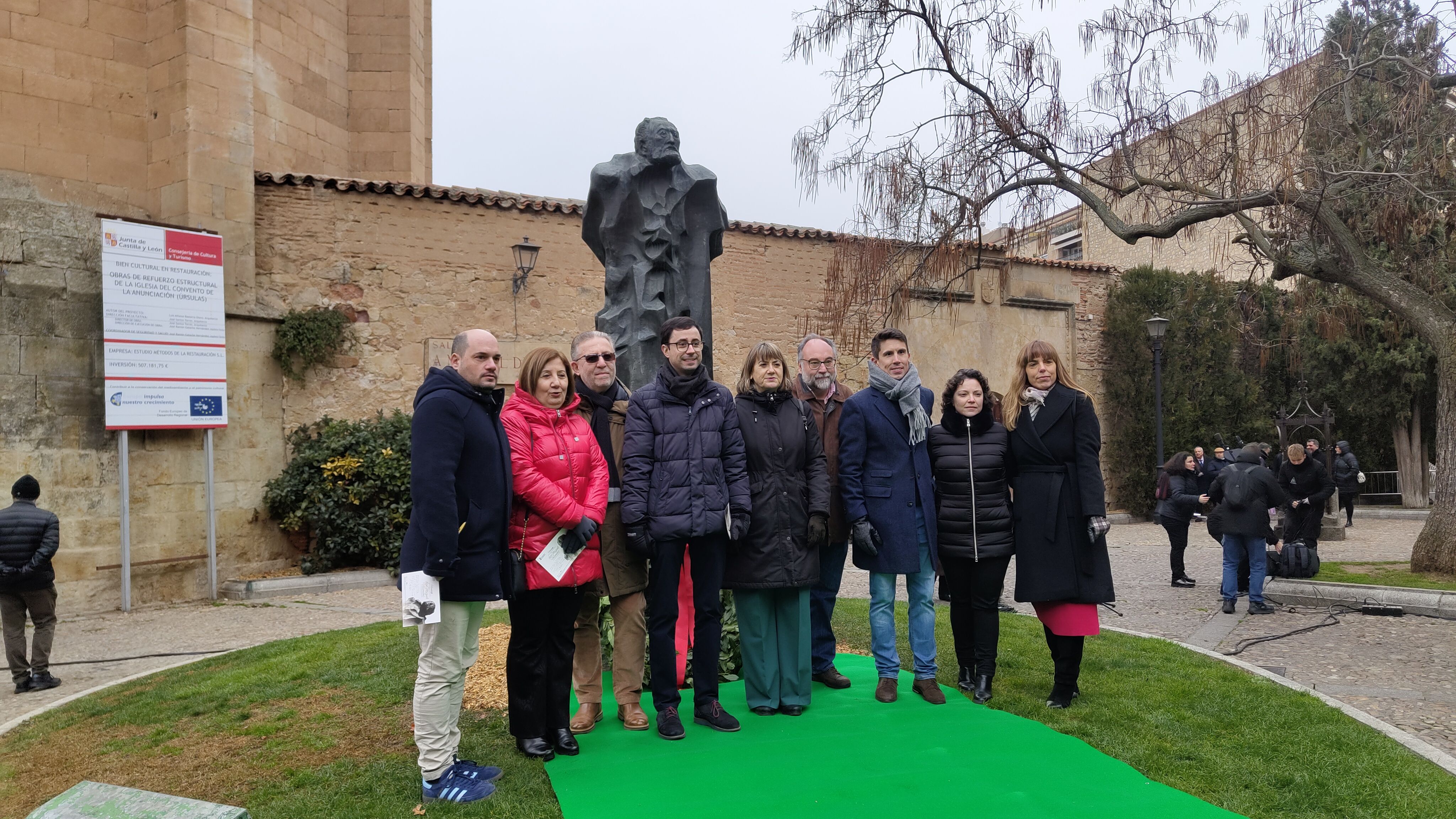 Homenaje a Miguel de Unamuno con motivo del aniversario de su fallecimiento