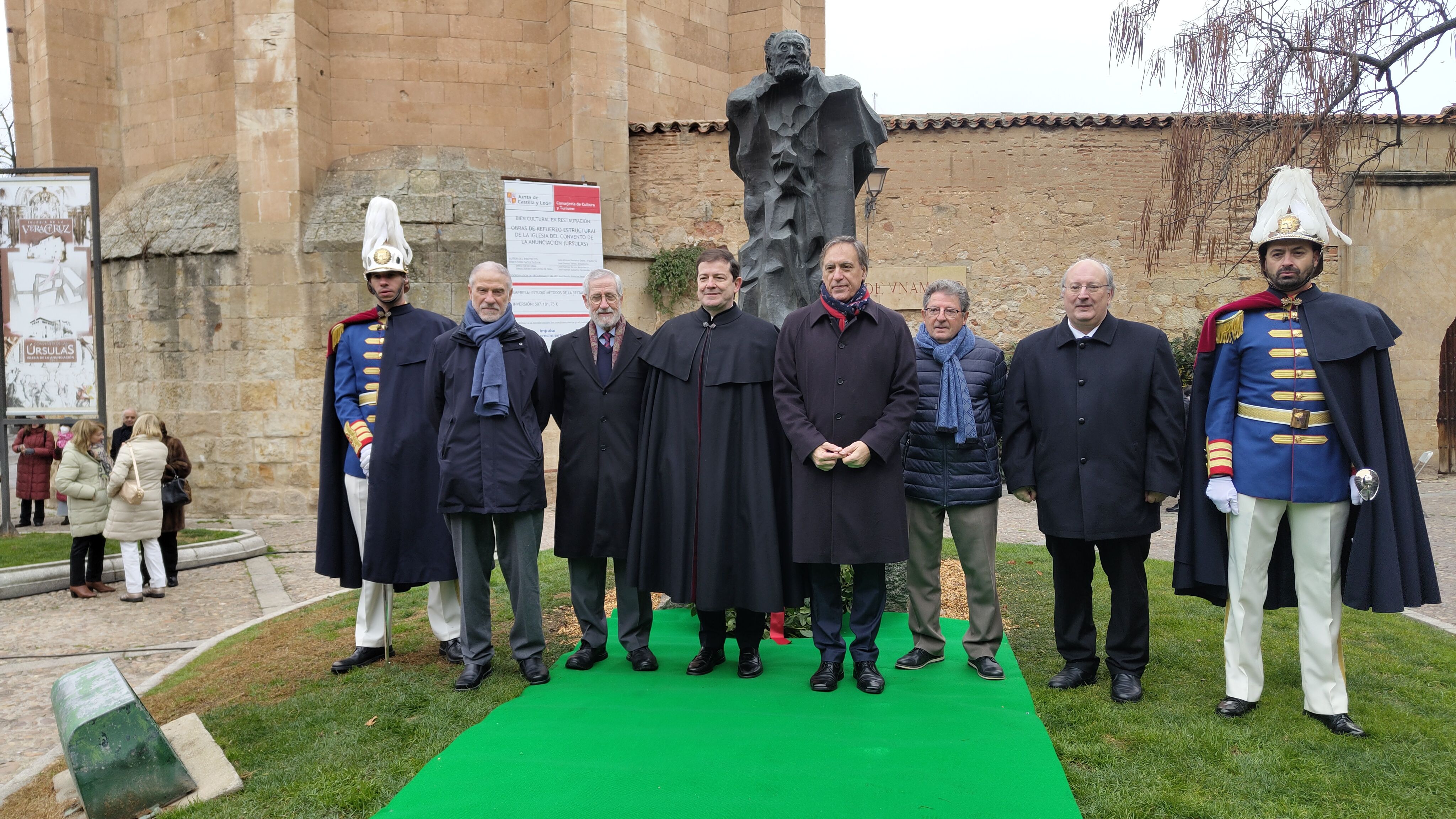 Homenaje a Miguel de Unamuno con motivo del aniversario de su fallecimiento