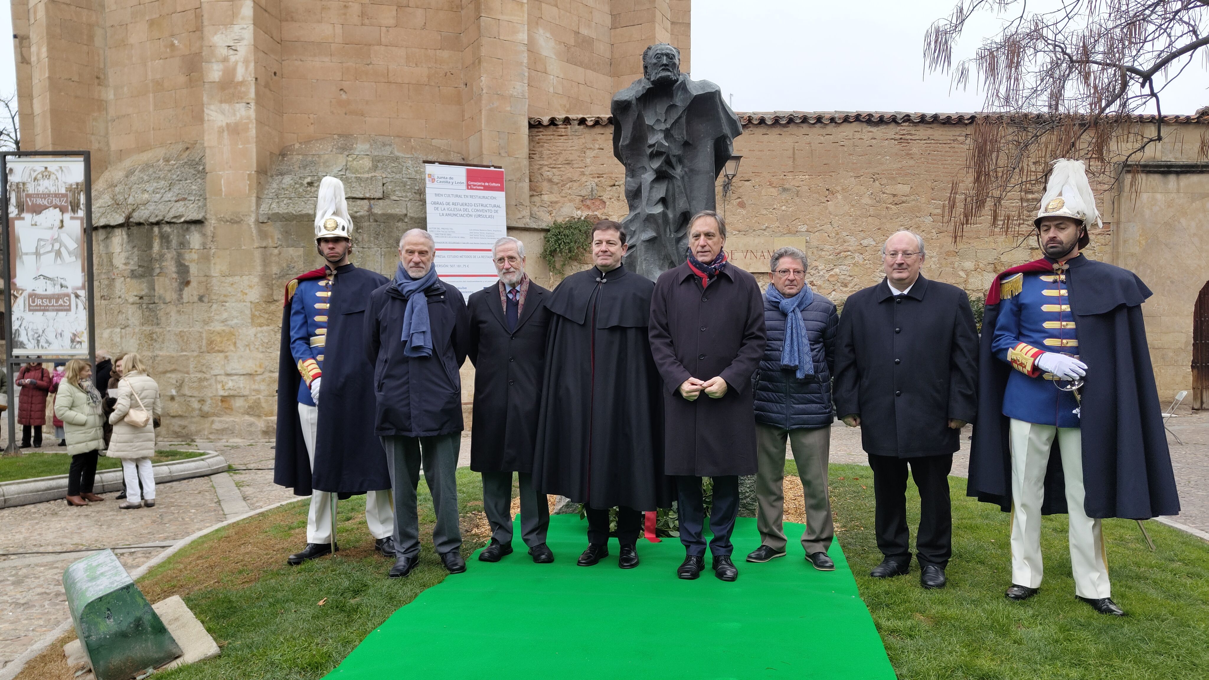 Homenaje a Miguel de Unamuno con motivo del aniversario de su fallecimiento