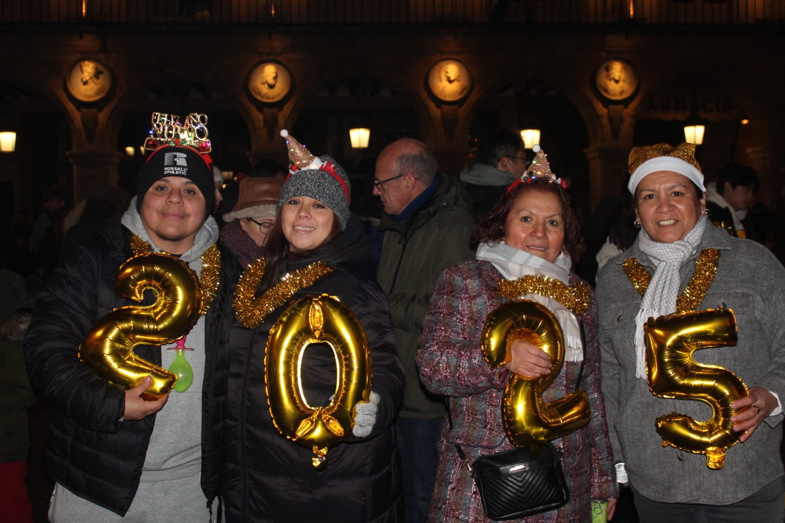 Campanadas de Fin de Año desde la Plaza Mayor de Salamanca