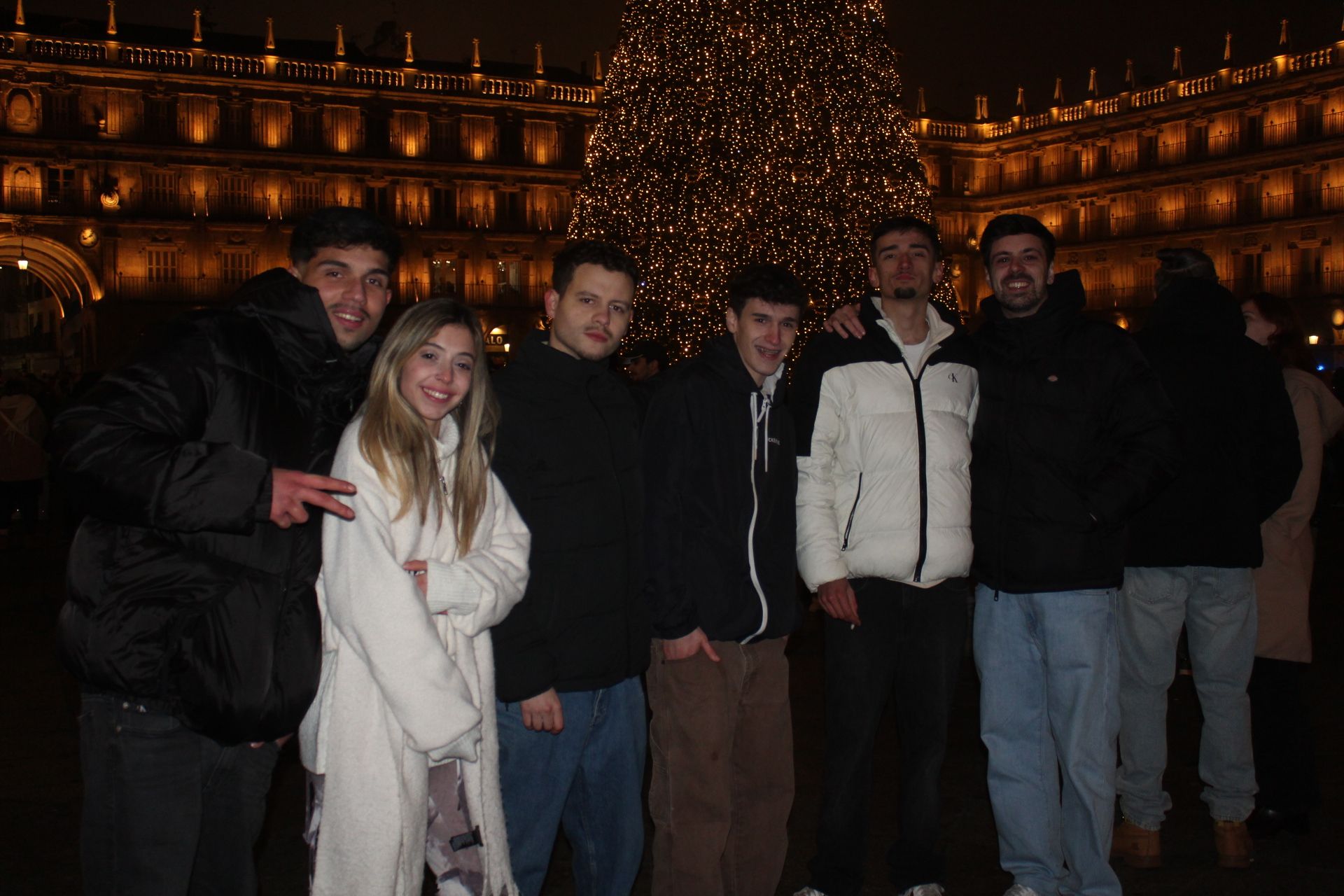 Campanadas de Fin de Año desde la Plaza Mayor de Salamanca