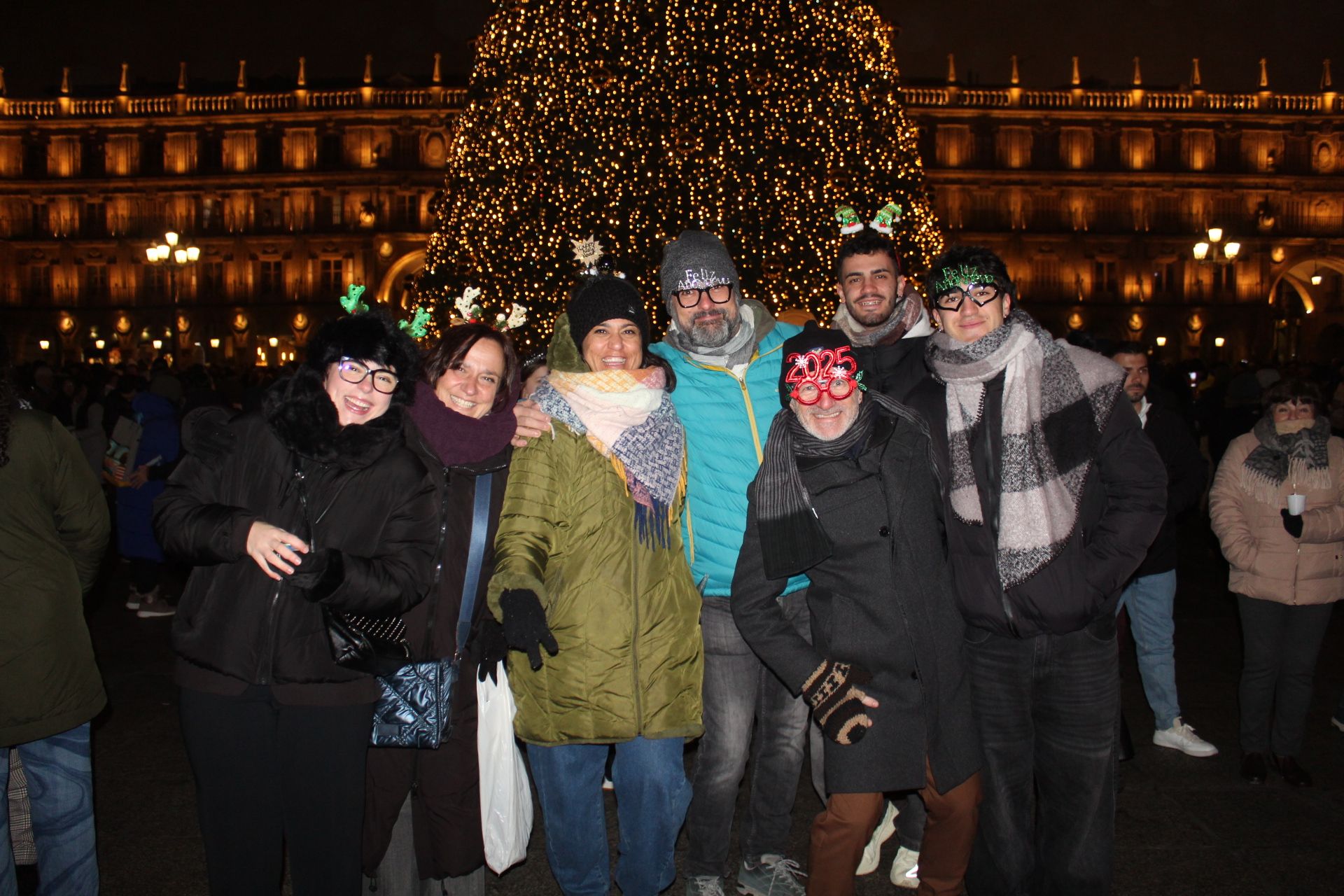 Campanadas de Fin de Año desde la Plaza Mayor de Salamanca