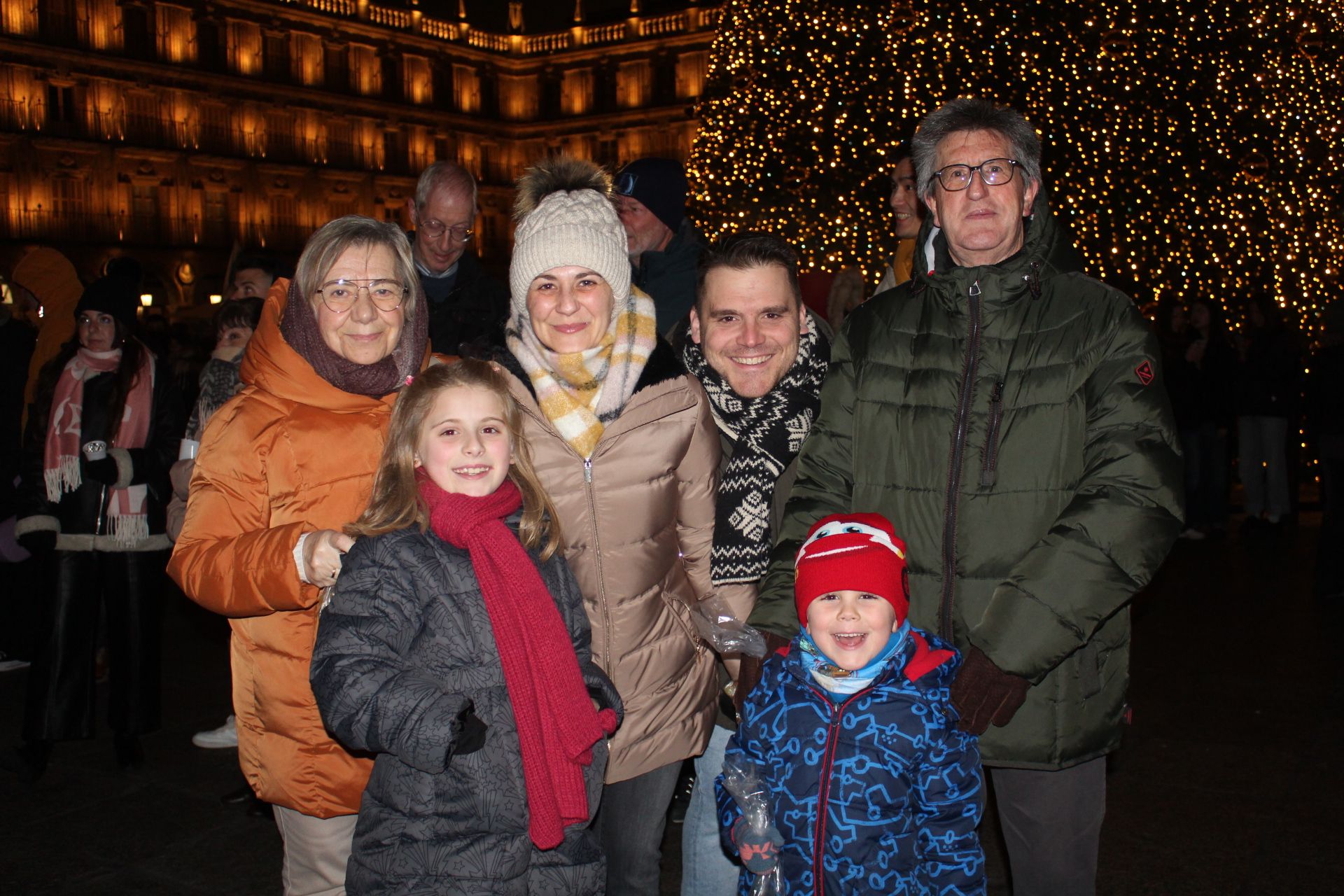 Campanadas de Fin de Año desde la Plaza Mayor de Salamanca