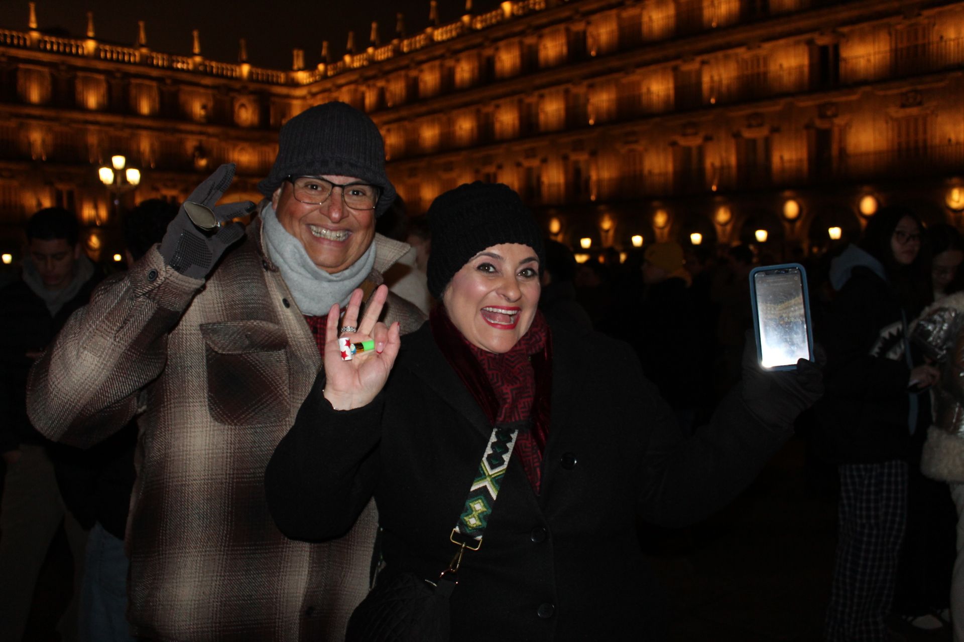 Campanadas de Fin de Año desde la Plaza Mayor de Salamanca