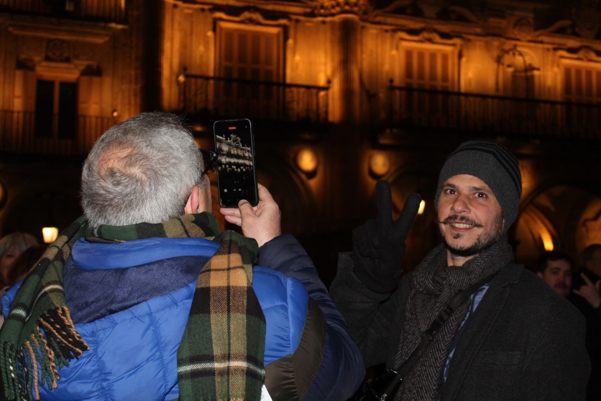 Campanadas de Fin de Año desde la Plaza Mayor de Salamanca