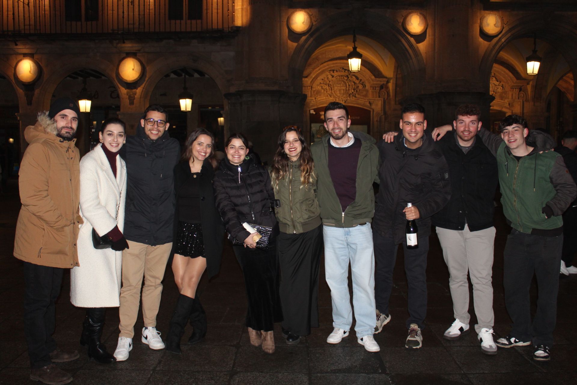 Campanadas de Fin de Año desde la Plaza Mayor de Salamanca