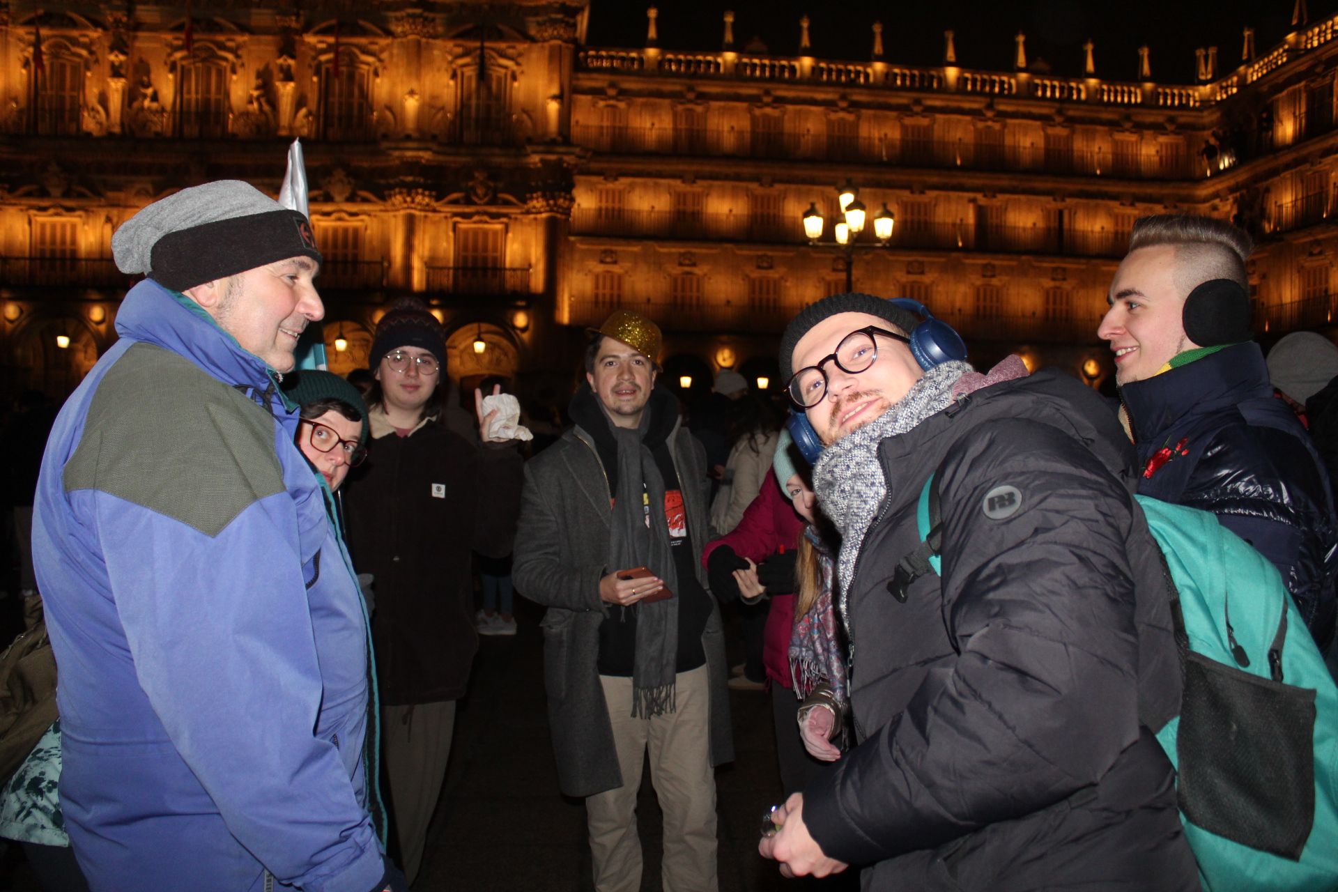 Campanadas de Fin de Año desde la Plaza Mayor de Salamanca