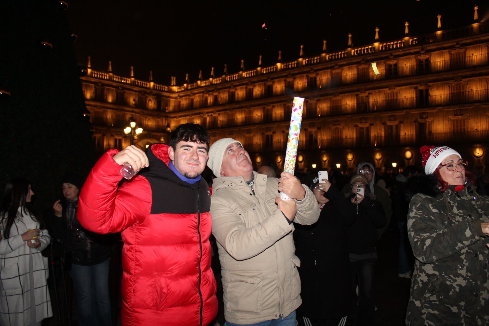 Campanadas de Fin de Año desde la Plaza Mayor de Salamanca