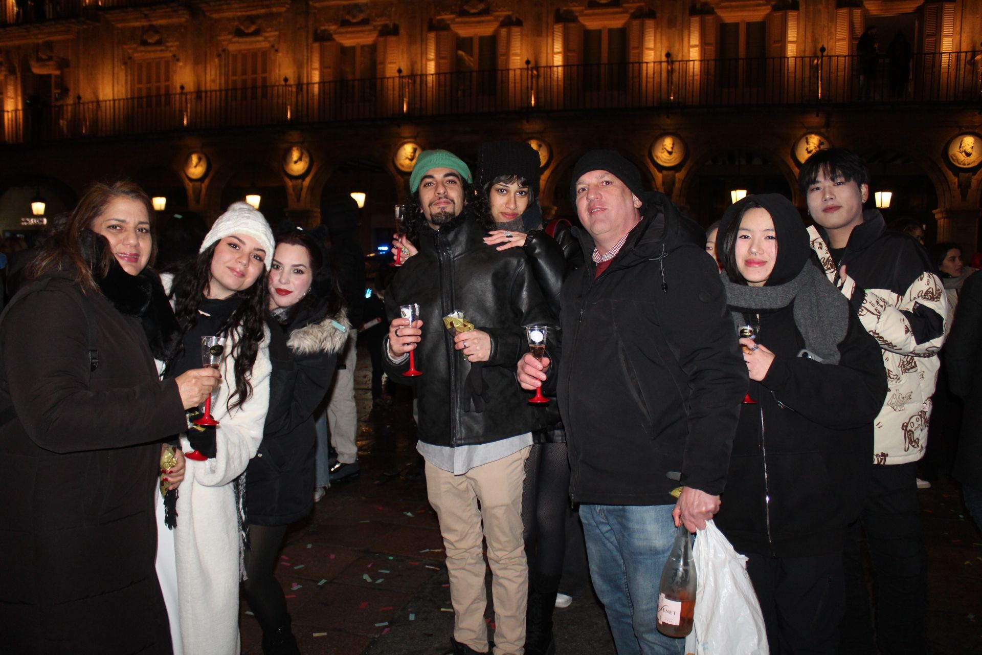 Campanadas de Fin de Año desde la Plaza Mayor de Salamanca