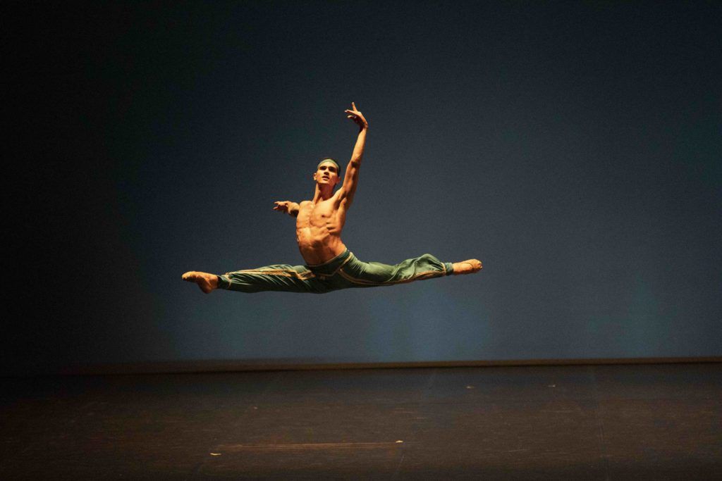 Andres García Torres, bailarín salmantino. Imagen ADEB Associazione Danza e Balletto