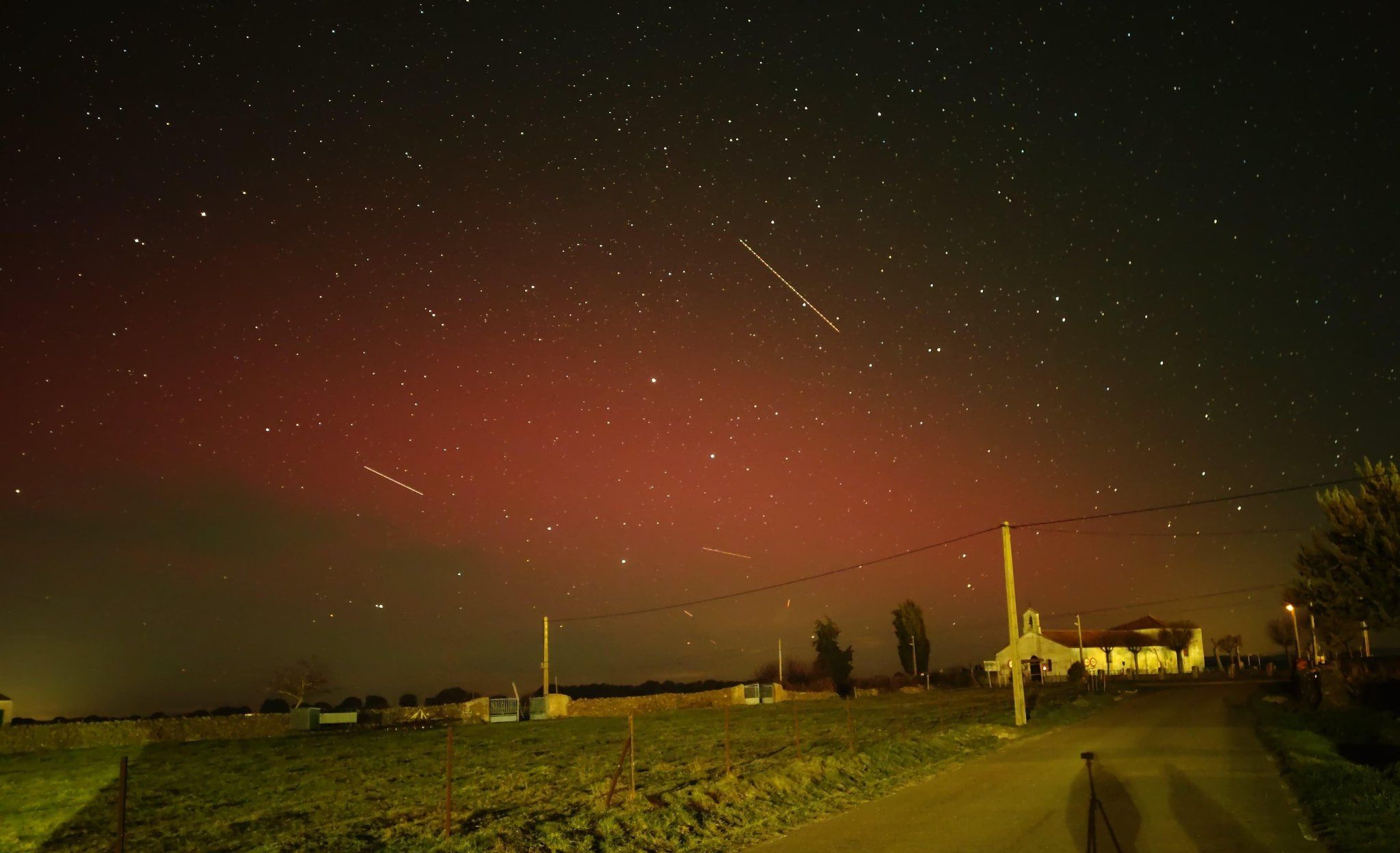 Auroras boreales en Martiago | FOTO METEOYAYI