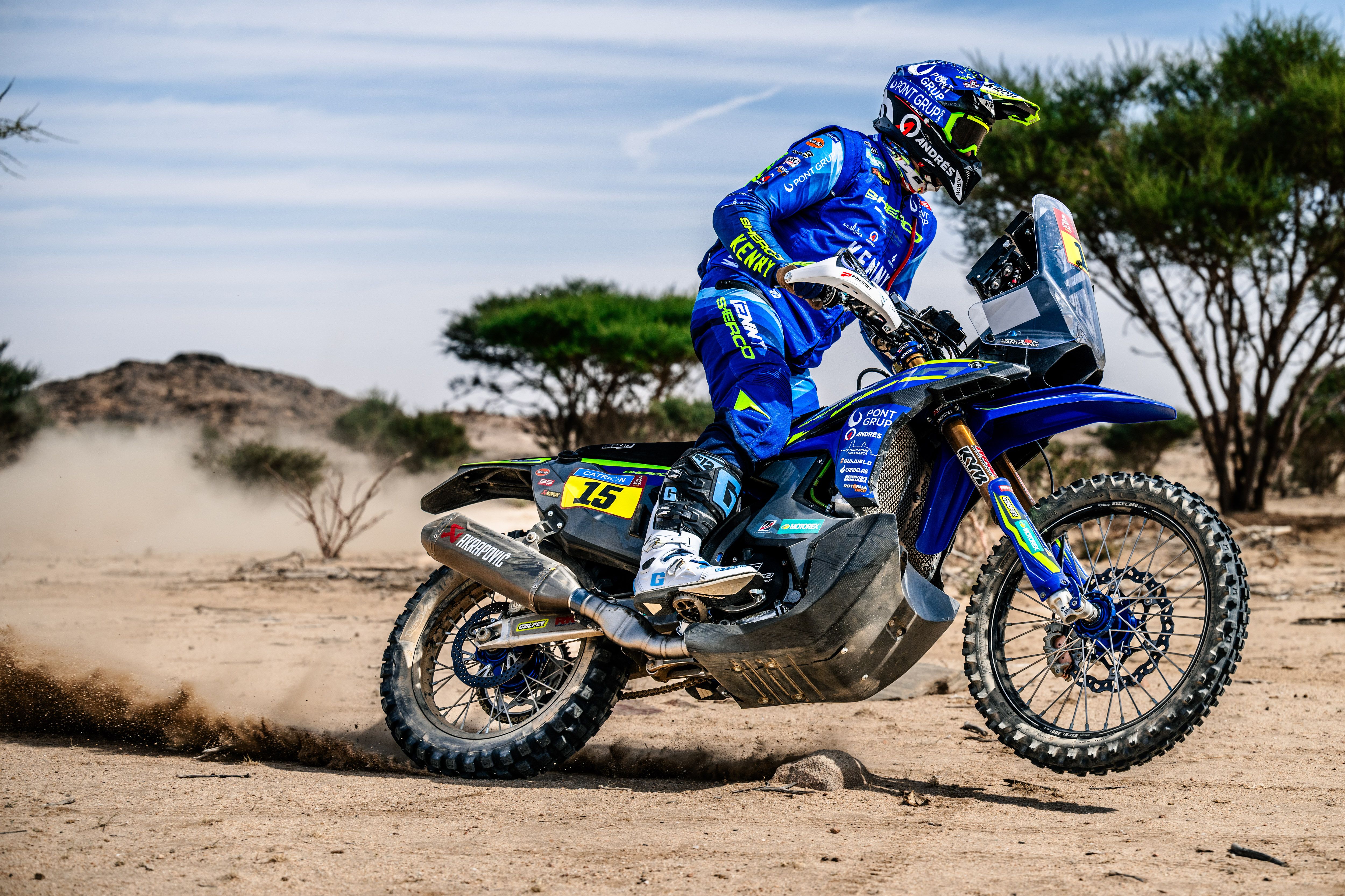 Lorenzo Santolino, en la previa del Dakar 2025