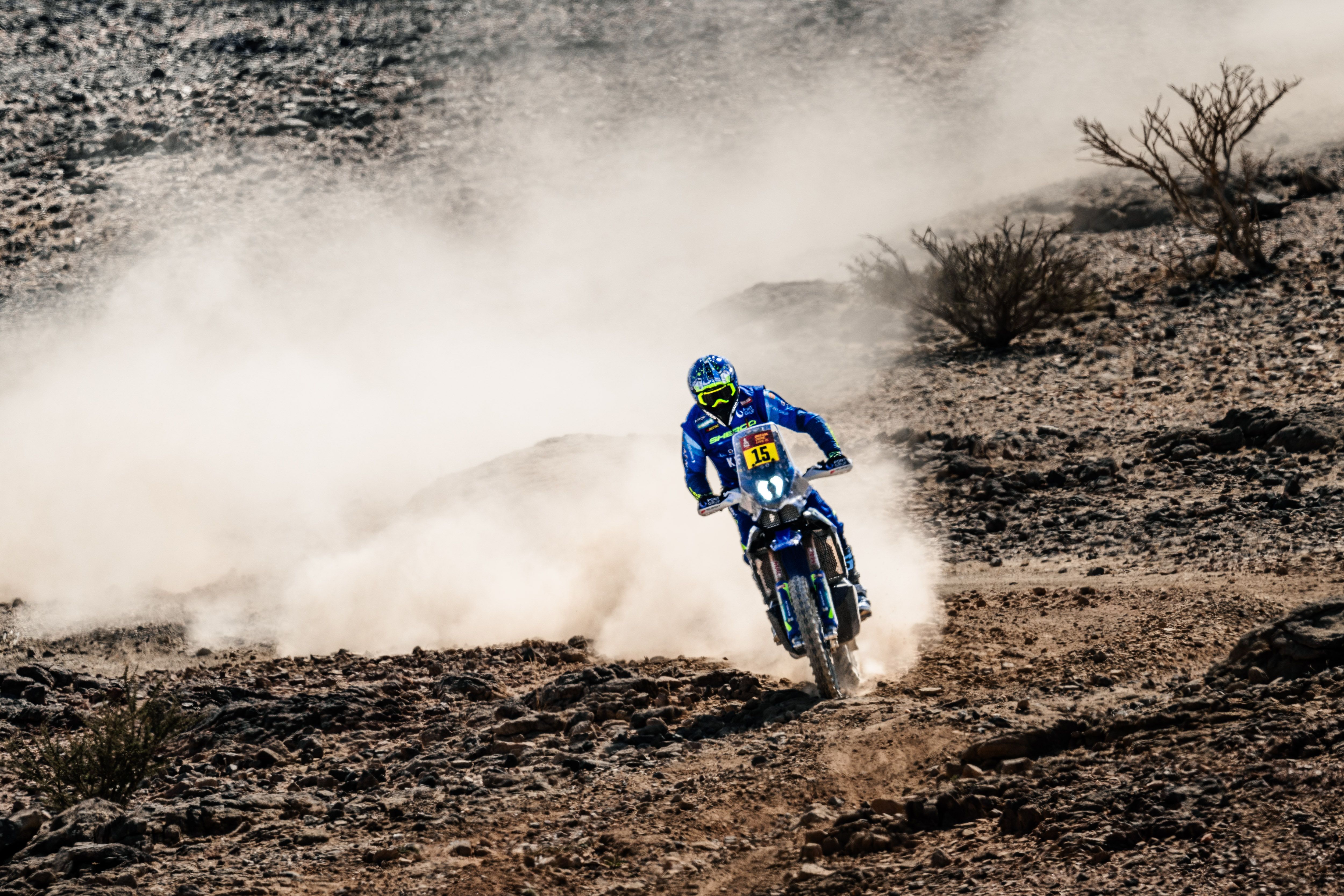 Lorenzo Santolino, en el Dakar 2025