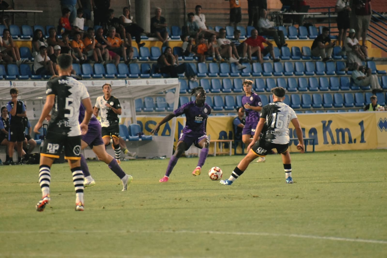 Frimpong, ante Unionistas | FOTO REAL VALLADOLID CANTERA