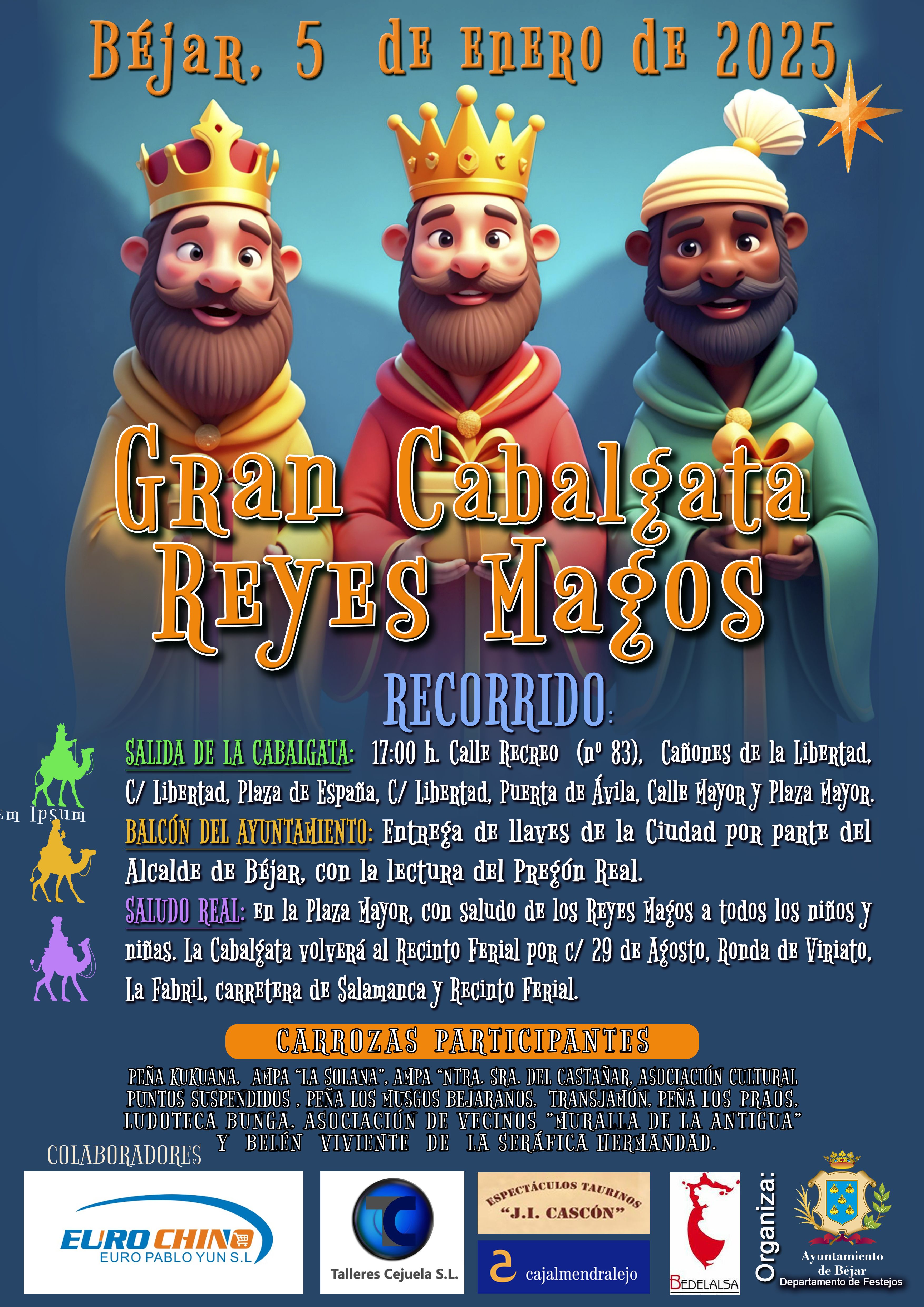 cartel cabalgata reyes magos 2025 copia