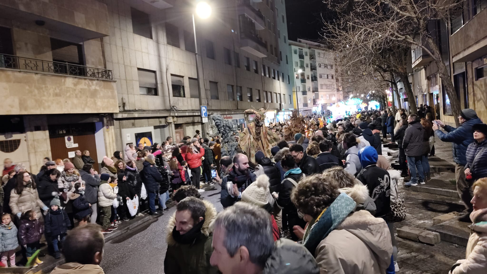 Ambiente a la Cabalgata de SS.MM. Los Reyes Magos