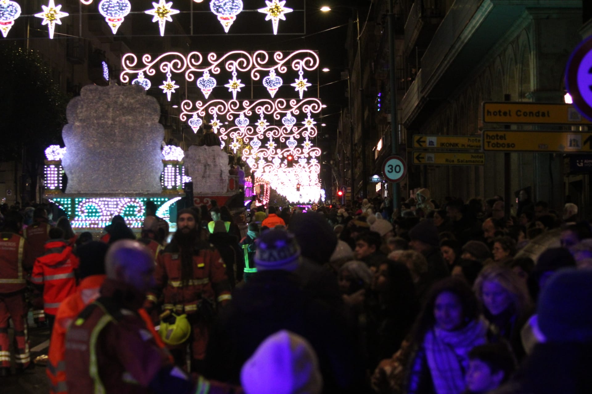 Ambiente a la Cabalgata de SS.MM. Los Reyes Magos