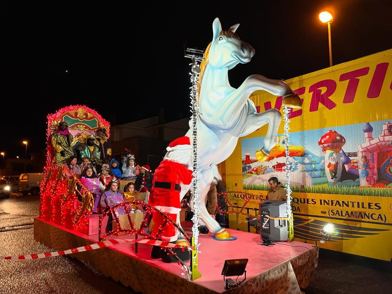 Cabalgata de Reyes en Villamayor