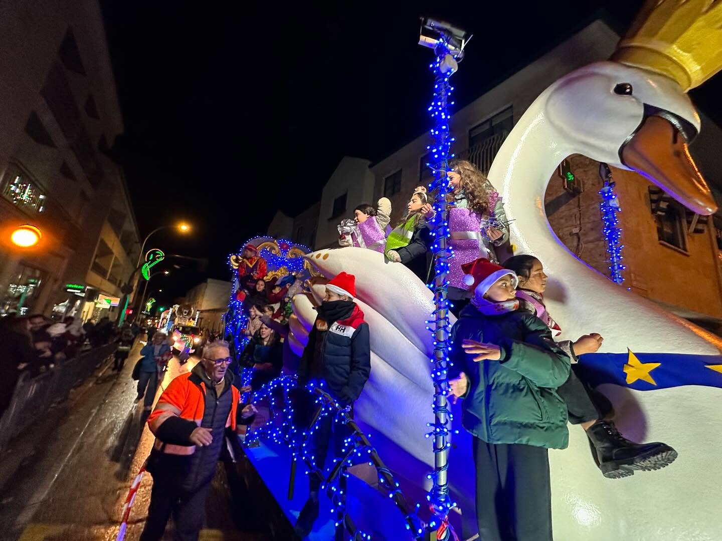 Cabalgata de Reyes en Villamayor