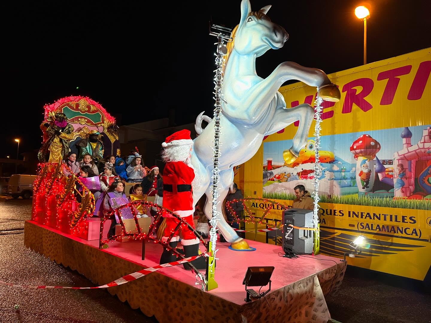 Cabalgata de Reyes en Villamayor