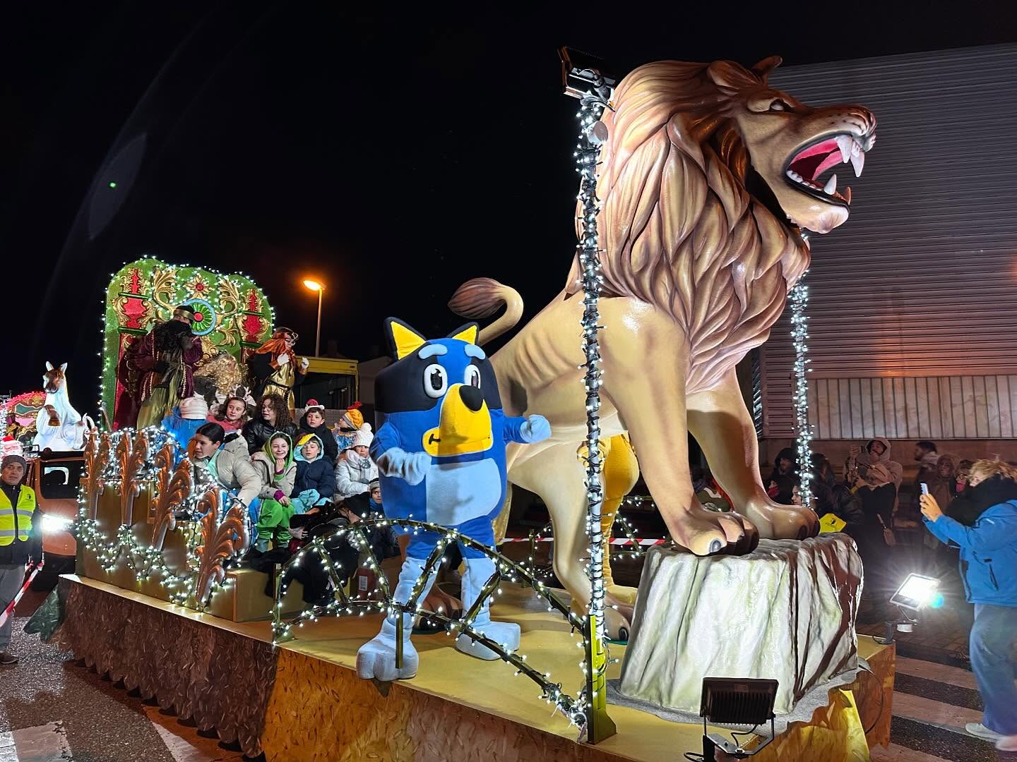 Cabalgata de Reyes en Villamayor