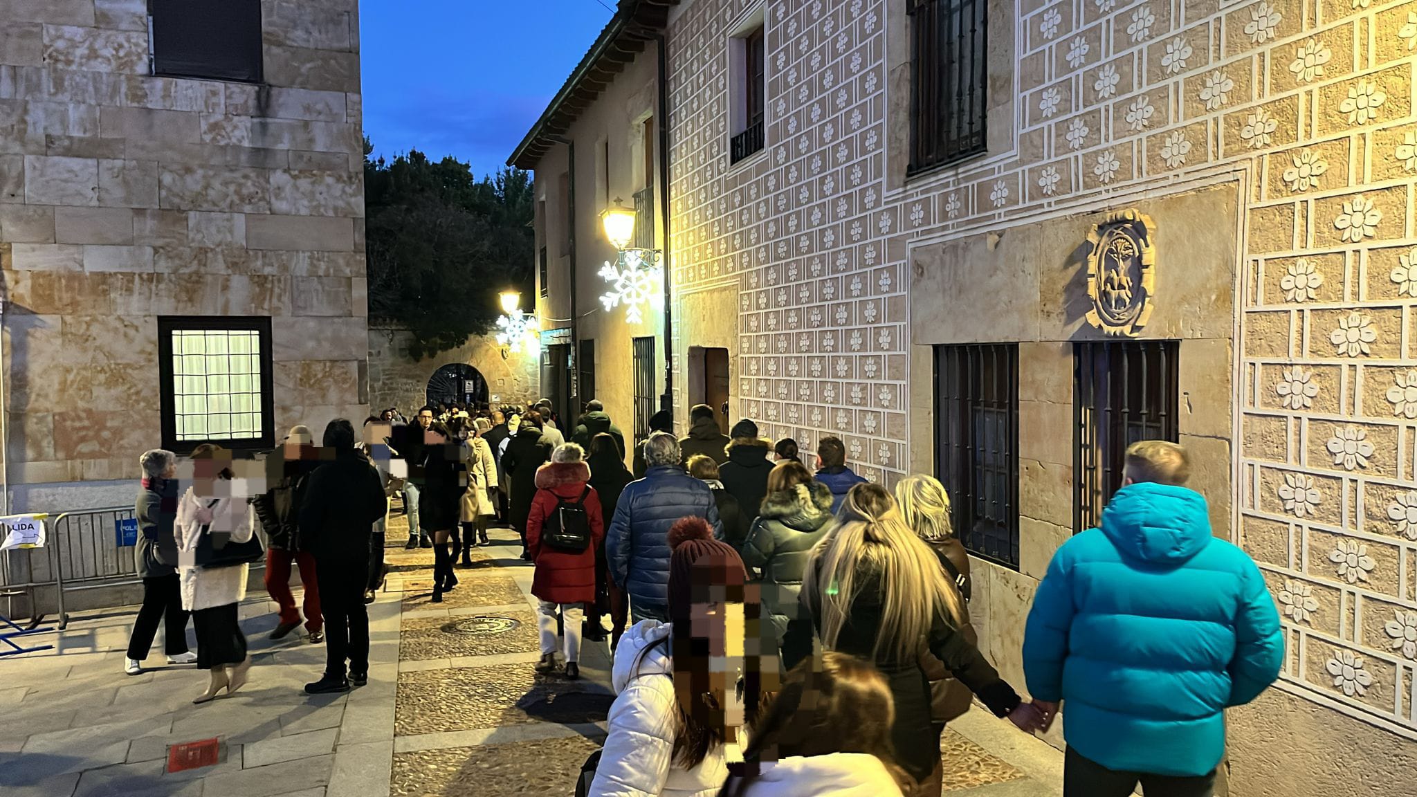 Colas en el Huerto de Calixto y Melibea, 6 de enero de 2024