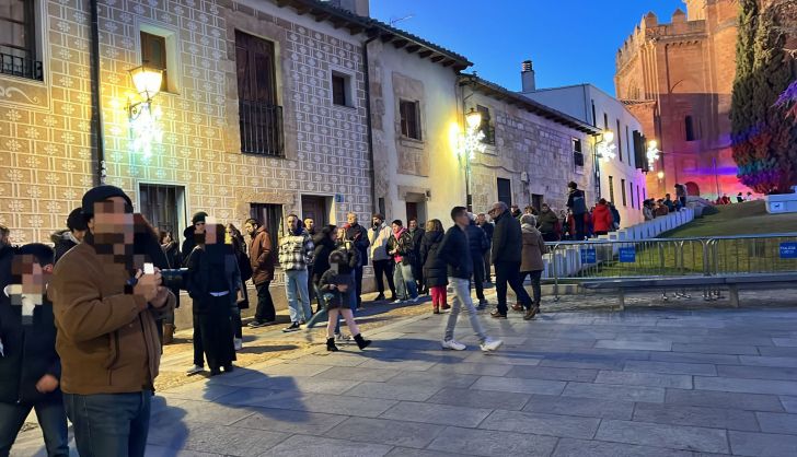 Colas en el Huerto de Calisto y Melibea, 6 de enero de 2024