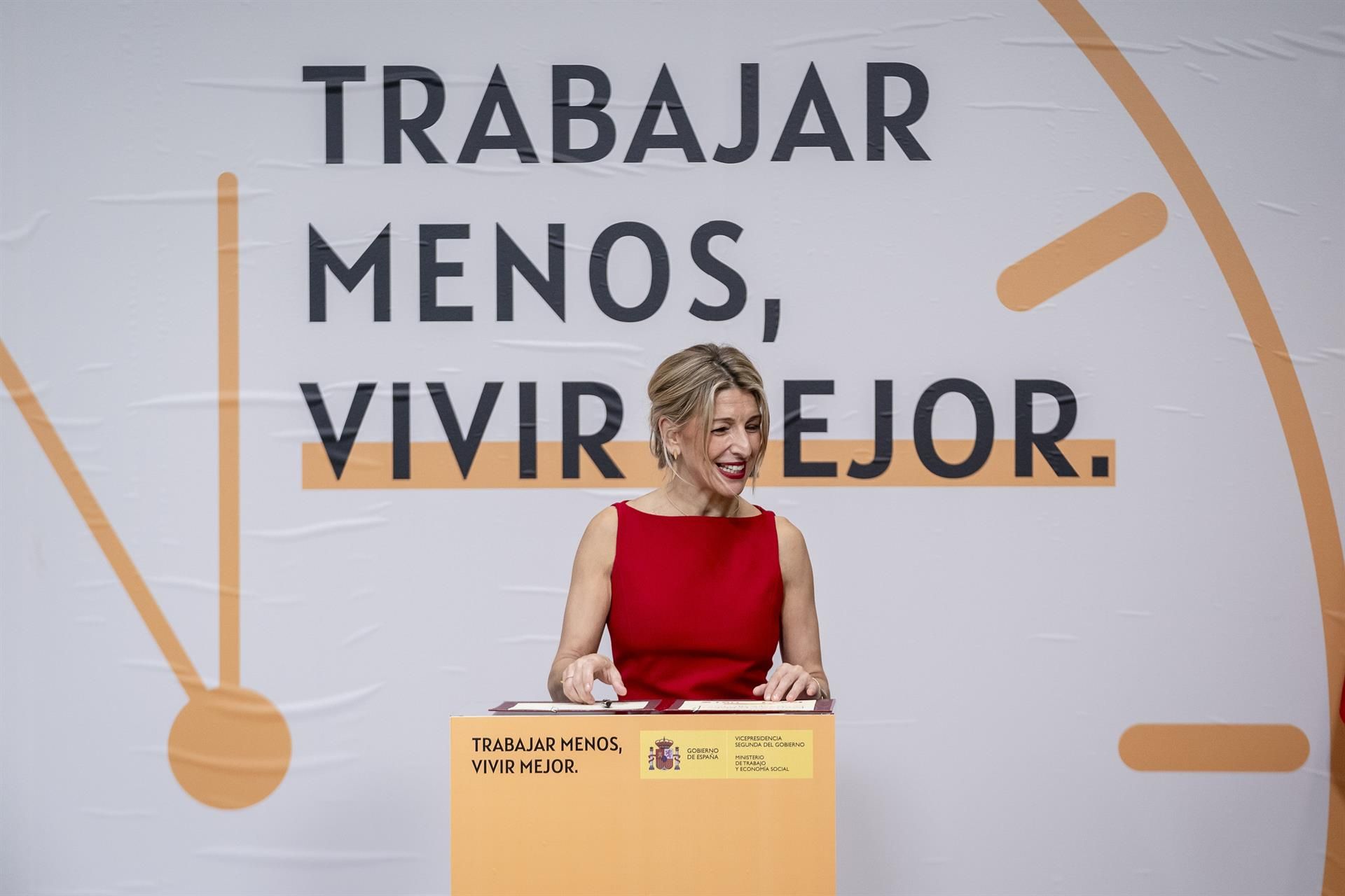 La vicepresidenta segunda y ministra de Trabajo y Economía Social, Yolanda Díaz. EP 