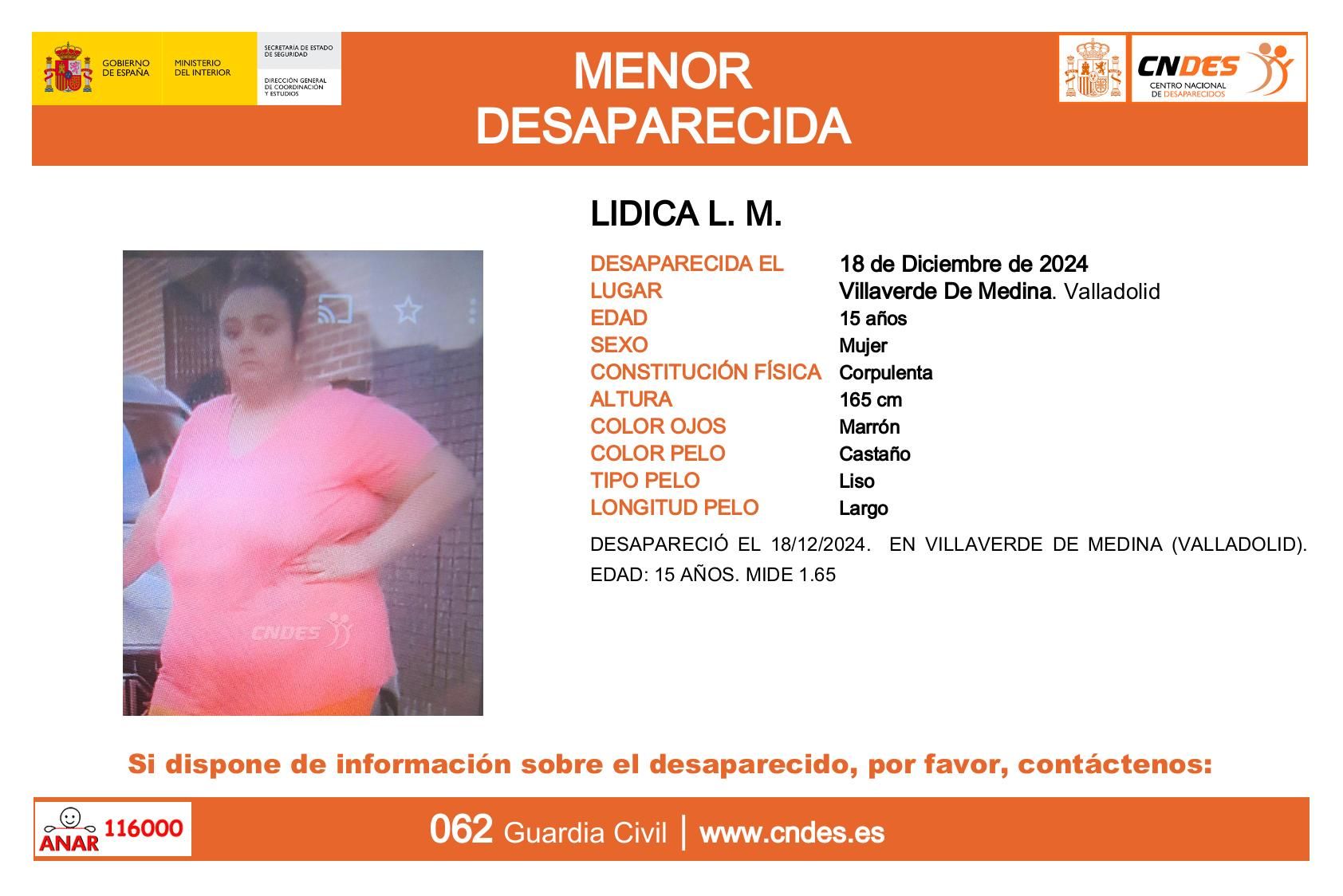 cartel Lidica L. M.  CNDES