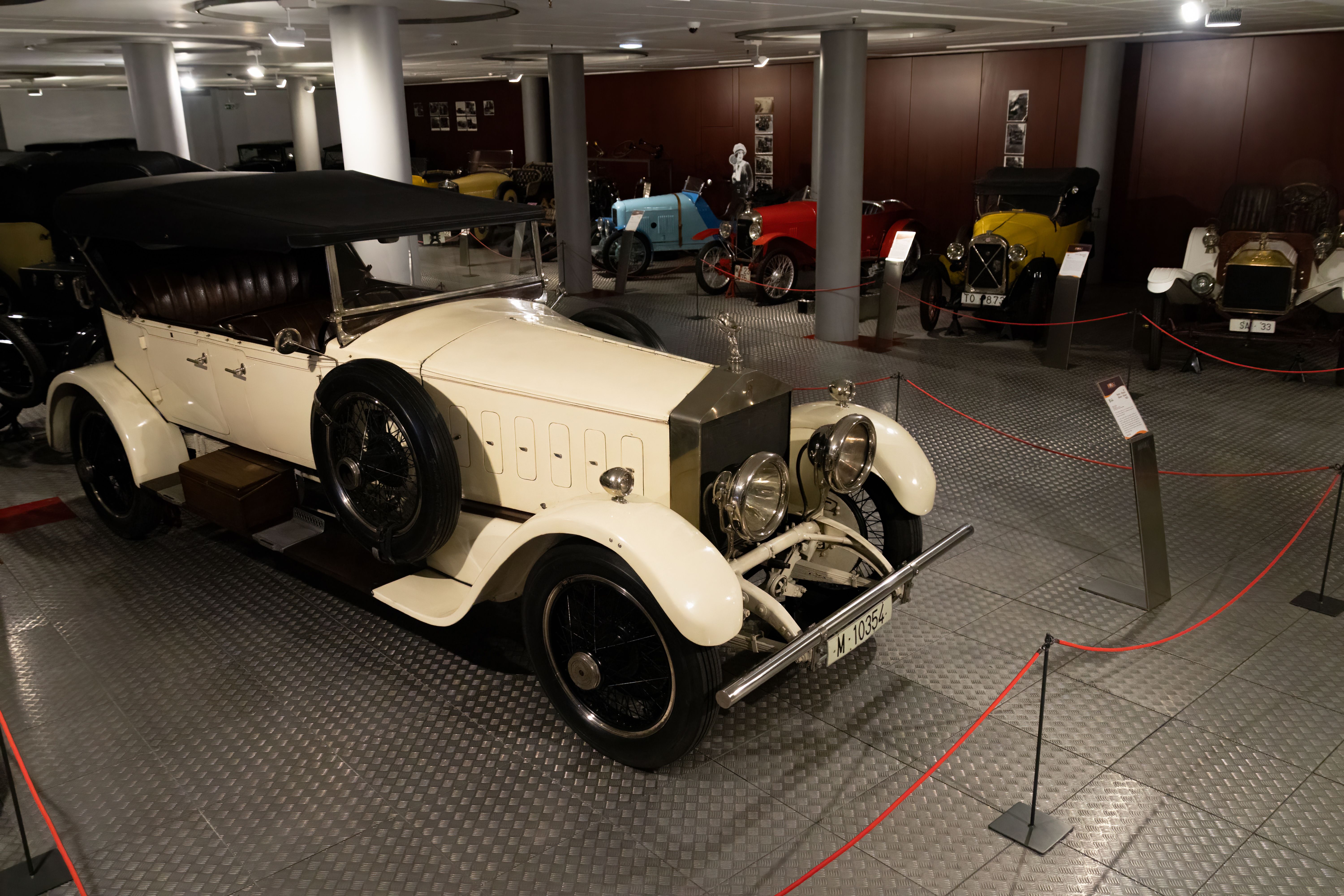 Rolls-Royce Silver Ghost de Demetrio Gómez Planche, pieza del mes de enero del Museo de Historia de la Automoción de Salamanca